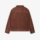 SUPERKICKS | CORDUROY JACKET { MUD BROWN