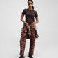 ALMOST GODS | LAYERED TOP { BROWN