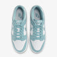 NIKE | DUNK LOW RETRO { WHITE/DENIM TURQ