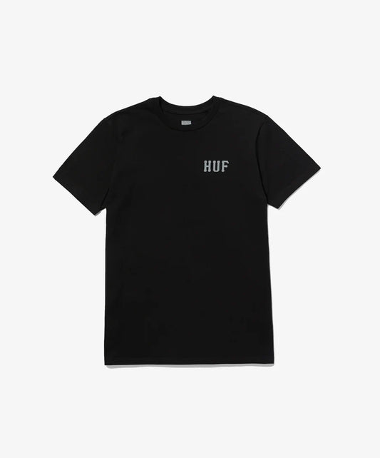 HUF | SET H T-SHIRT  { BLACK