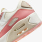 NIKE | AIR MAX 90 LV8 { SAIL/RED STARDUST-SUMMIT WHITE