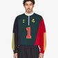 Adidas Originals | CHAVARRIA WATSONVILLE QUARTER ZIP { AURORA IVY/LEGEND INK/BETTER SCARLET