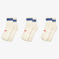 Superkicks | CREW SOCKS  { WHITE/WHITE/WHITE