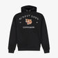 ALMOST GODS | SAIGON HAND EMBROIDERED HOODIE { BLACK