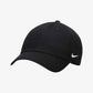 Nike | CLUB UNSTRUCTURED CAP  { BLACK/WHITE