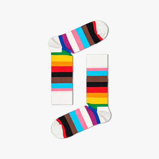 Happy Socks | PRIDE STRIPE SOCK  { MULTI