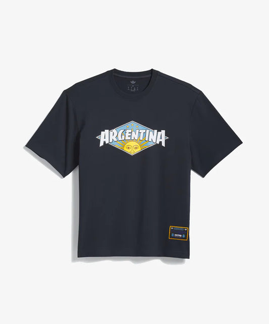 ADIDAS ORIGINALS | THRASHER x AFA ARGENTINA TEE { NIGHT NAVY