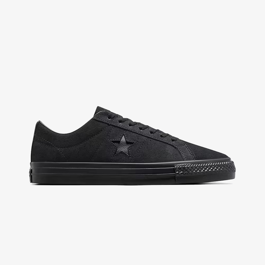 CONVERSE | CONS ONE STAR PRO CLASSIC SUEDE { BLACK