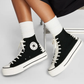 Converse | CHUCK TAYLOR ALL STAR LIFT PLATFORM CRAFTED { BLACK