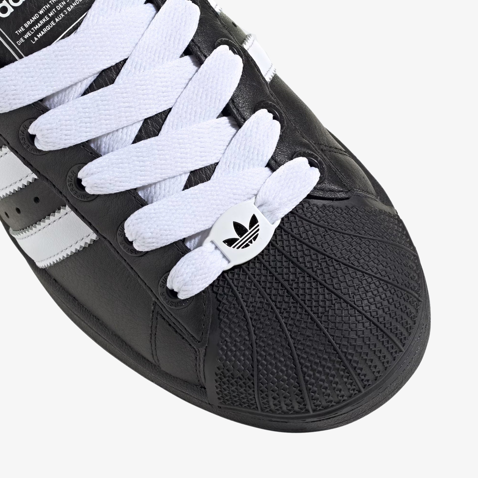 Adidas Originals SUPERSTAR II CLOUD BLACK/CLOUD WHITE – Superkicks