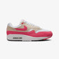 NIKE | AIR MAX 1 { WHITE/ASTER PINK-LT OREWOOD BRN-BLACK