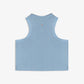 SUPERKICKS | CROP TOP { LIGHT BLUE