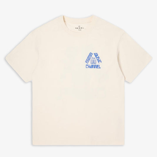 EDWIN | ENJOY EMC T-SHIRT { WHISPER WHITE