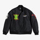 Converse | X DAILY PAPER STADIUM JACKET { BLACK