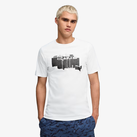 PUMA | X SQUID GAME GRAPHIC GLOW T-SHIRT { WHITE