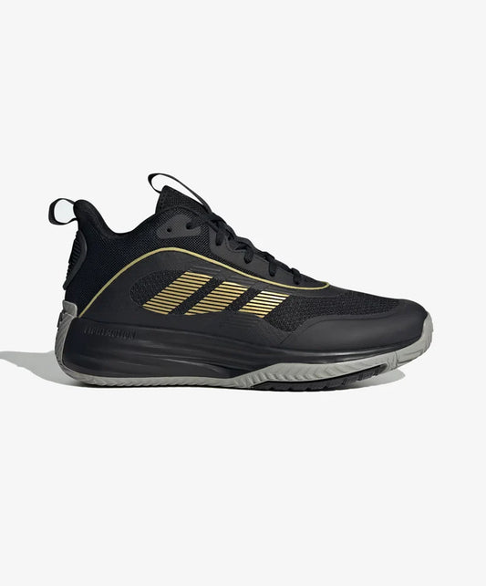 ADIDAS | OWN THE GAME 3 { CORE BLACK/GOLD METALLIC/MGH SOLID GREY