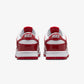 NIKE | DUNK LOW SE { WHITE/UNIVERSITY RED-WHITE