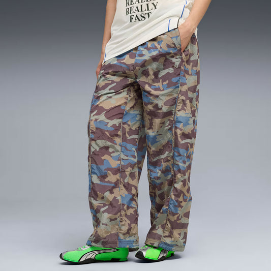 Puma | CLRT ALL-OVER PRINT RIPSTOP PANTS { RAISIN