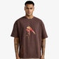 F A R A K | MEHBOOB' TEE { BROWN