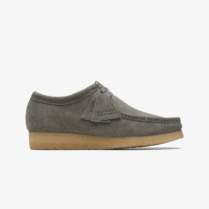 Clarks Originals | WALLABEE { GREY SUEDE