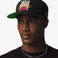 Jordan | ESSENTIALS PRO STRUCTURED FLAT BILL HAT { BLACK/KELLY GREEN/SAIL