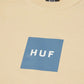 HUF | SET BOX T-SHIRT  { WHEAT