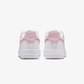 NIKE | AIR FORCE 1 { WHITE/MED SOFT PINK-WHITE