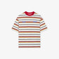 SUPERKICKS | PINSTRIPE TEE { CREAM