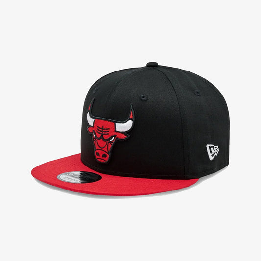 CHICAGO BULLS TEAM SIDE PATCH BLACK 9FIFTY SNAPBACK CAP 'BLACK'