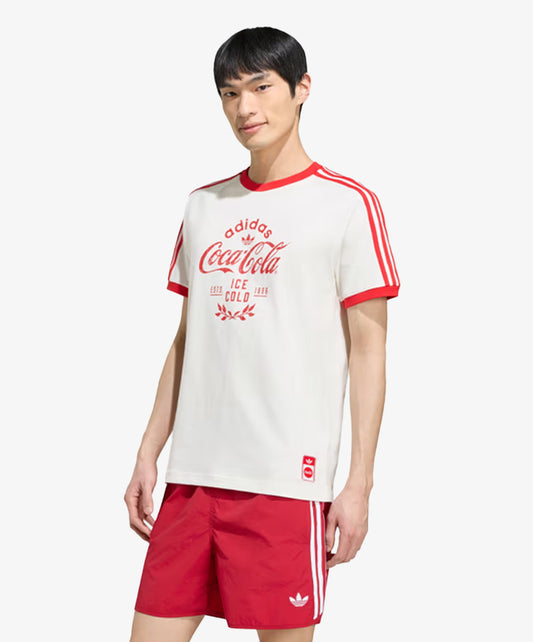 ADIDAS ORIGINALS | X COCA-COLA CLASSIC SPORT CALI TEE { WHITE
