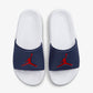 JORDAN | JUMPMAN SLIDES { MIDNIGHT NAVY/GYM RED-WHITE
