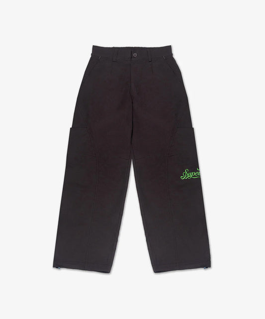 Superkicks | NOSTALGIC PATCH POCKET PANT { BROWN