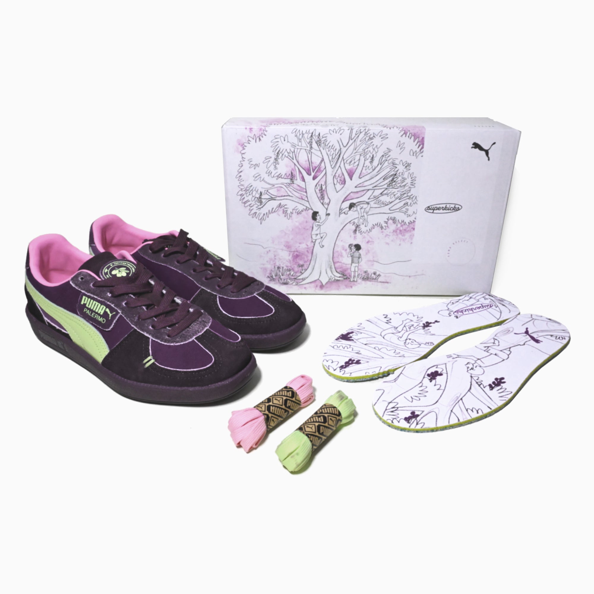 PUMA | PUMA x SUPERKICKS PALERMO JAMUN { BERRY – Superkicks