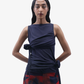 ALMOST GODS | APPLIQUÉ KNOT TOP { PURPLE