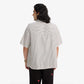F A R A K | CHOLI KE PEECHE SHIRT  { GREY/GREY