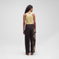 ALMOST GODS | ALPHA CROSS RIBBED TANK TOP { BUTTER YELLOW