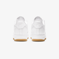 Nike | AIR FORCE 1 '07 { WHITE/WHITE-GUM LIGHT BROWN