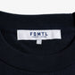 FDMTL | SQUARE JACQUARD TEE { NAVY