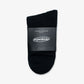 Superkicks | CREW SOCKS  { BLACK/BLACK/BLACK