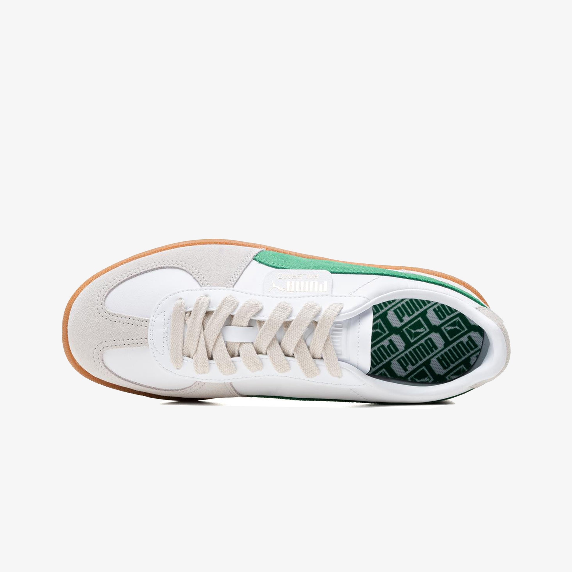 PUMA PALERMO LTH PUMA WHITE/GREEN – Superkicks - Main Image