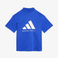 Adidas | BASKETBALL TEE  { LUCID BLUE