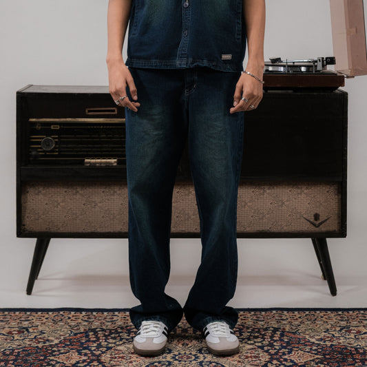 Superkicks | DENIM PANT { BLUE