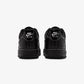 NIKE | AIR FORCE 1 '07 ESSENTIAL { BLACK/BLACK-WHITE-METALLIC SILVER
