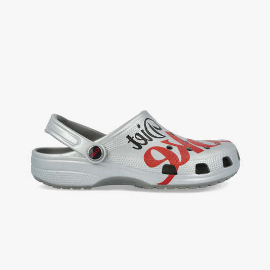 Crocs | DIET COKE CLASSIC CLOG  { GREY/RED