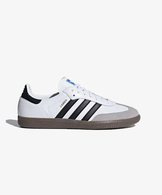 Adidas Originals | SAMBA OG  { CLOUD WHITE/CORE BLACK/CLEAR GRANITE