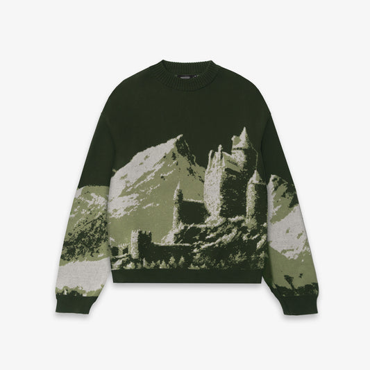 Superkicks | FW25 MONASTERY SWEATSHIRT { GREEN
