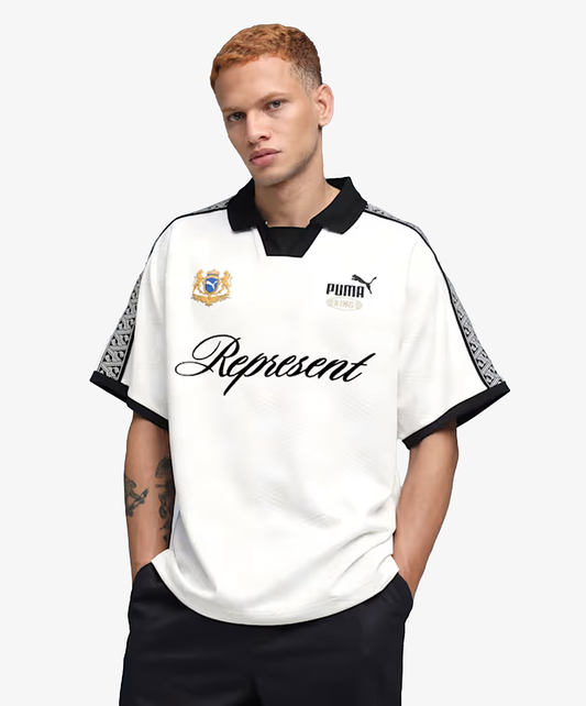 PUMA | x REPRESENT KING RELAXED FIT JERSEY { SHOJI-AOP