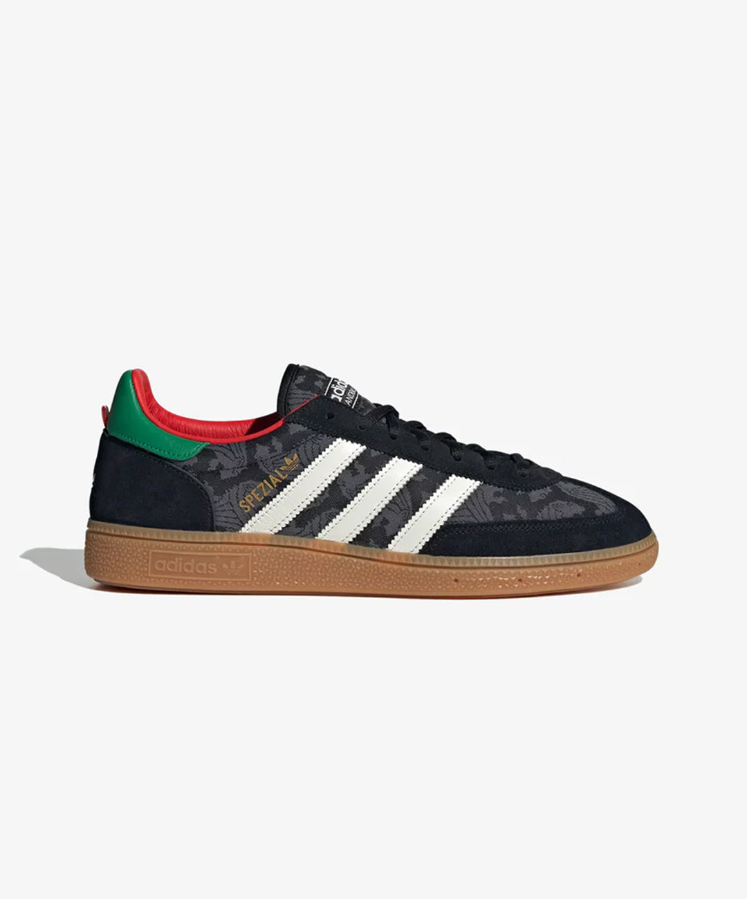 ADIDAS ORIGINALS | HANDBALL SPEZIAL { CORE BLACK/CORE WHITE/GREEN