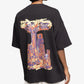 F A R A K | TAAZA KHABAR T-SHIRT { BLACK/BLACK