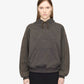 ADIDAS ORIGINALS | x AVAVAV SHOULDERLESS HOODIE { CARBON